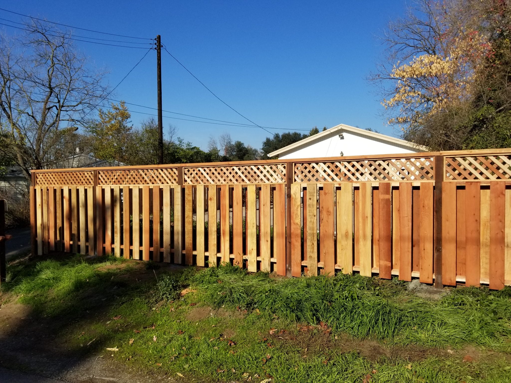 Shadow Box with Lattice
