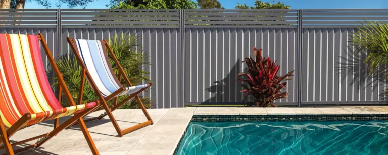 Greater Sacramento fire-resistant steel fence installation by Classic Fence Co