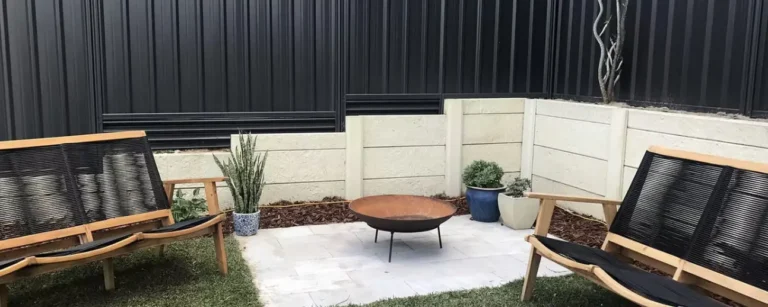 Sacramento fire-resistant steel fence project by Classic Fence Co