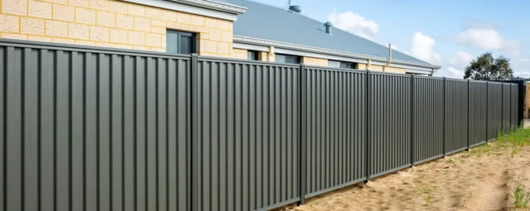 Greater Sacramento steel fence installation by Classic Fence Co