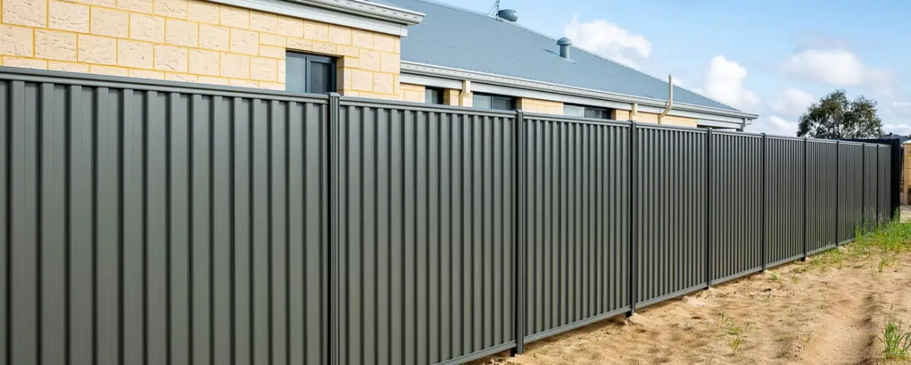 Greater Sacramento steel fence installation by Classic Fence Co