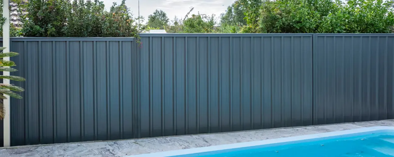 Greater Sacramento steel fence installation by Classic Fence Co