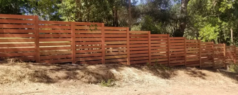 Greater Sacramento wooden fencing installation by Classic Fence Co