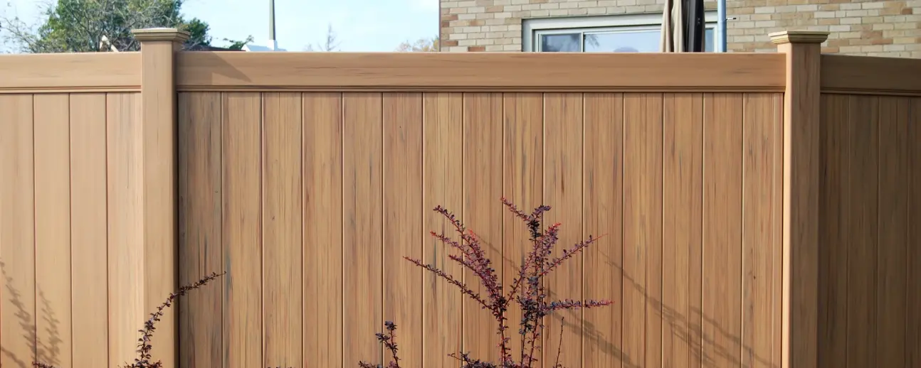 Sacramento CA Vinyl Fence Installation Project