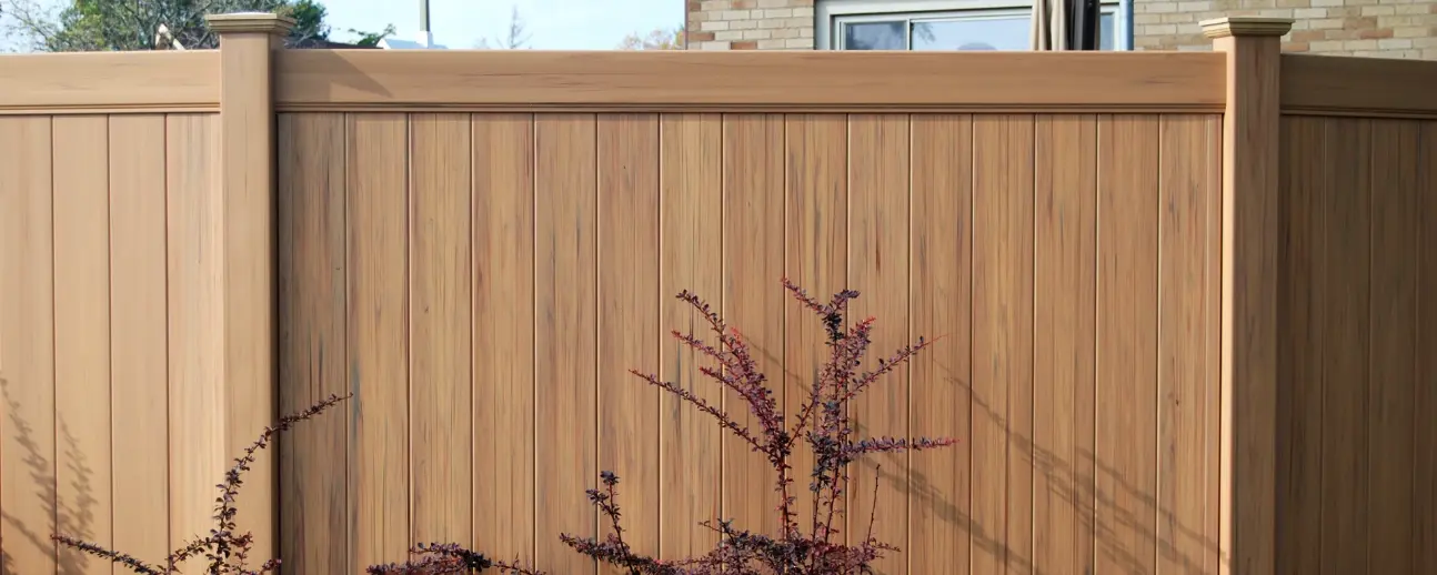 Sacramento CA Wooden looking Fence Project