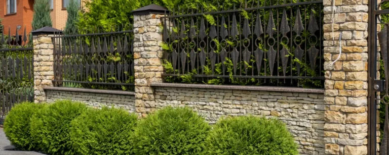 Sacramento wrought iron fence installation by Classic Fence Co