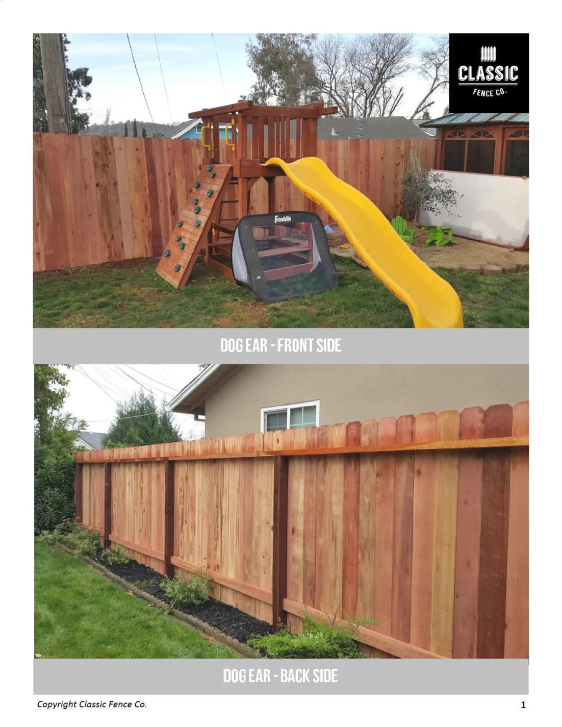 classic fence co wood fences picture book